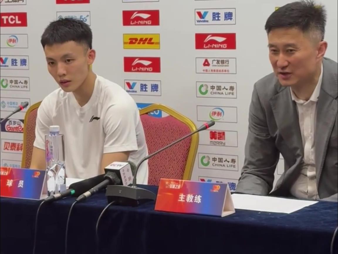 這是能說的嗎徐杰：杜指導賽前說了，這場球就是打架和摔跤！